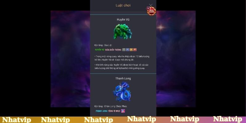 Tổng hợp các tính năng đặc trưng trên slot 4 Thần Thú